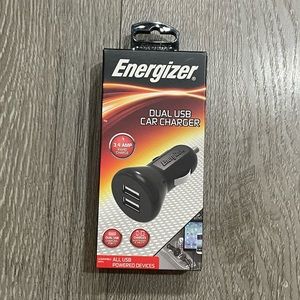 Energizer dual car charger NIB